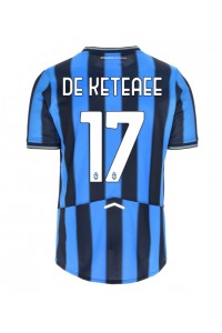 Atalanta Charles De Ketelaere #17 Fotballdrakt Hjemme Klær 2025-26 Korte ermer